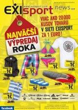 EXIsport - výpredaj roka EXIsport - výpredaj roka