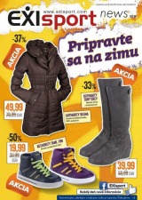 EXIsport leták - pripravte sa na zimu EXIsport leták - pripravte sa na zimu
