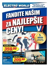 Electro World leták - najlepšie ceny Electro World leták - najlepšie ceny