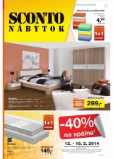akciový leták Sconto nábytok akciový leták Sconto nábytok