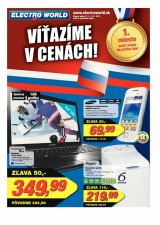 Electro World leták - víťazíme v cenách Electro World leták - víťazíme v cenách