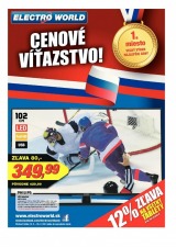 leták Electro World - cenové víťazstvo leták Electro World - cenové víťazstvo
