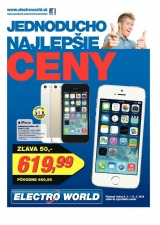Electro World leták - najlepšie ceny Electro World leták - najlepšie ceny