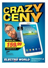 Electro World leták - crazy ceny Electro World leták - crazy ceny