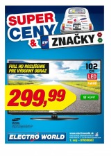 mimoriadný leták Electro World mimoriadný leták Electro World