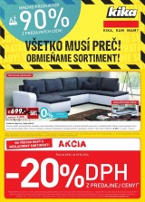 kika leták - výpredaj kika leták - výpredaj