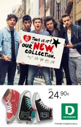 leták Deichmann - kolekce One Direction leták Deichmann - kolekce One Direction