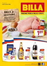 špeciálny Billa leták špeciálny Billa leták