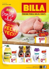 akčný leták Billa akčný leták Billa