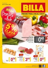 mimoriadný leták Billa mimoriadný leták Billa