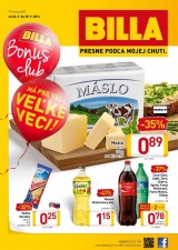 Billa špeciálny leták Billa špeciálny leták