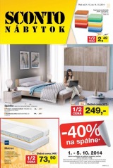 Sconto extra leták Sconto extra leták