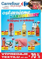 Carrefour leták - oslavujeme narodeniny Carrefour leták - oslavujeme narodeniny