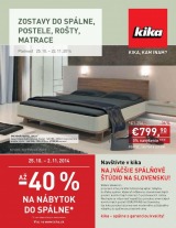 leták kika - spálne leták kika - spálne