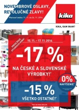 kika leták - novemberové oslavy kika leták - novemberové oslavy