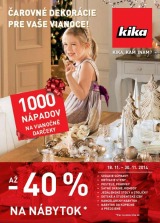 kika leták - Čarovné dekorácie pre Vaše Vianoce kika leták - Čarovné dekorácie pre Vaše Vianoce