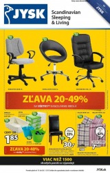 Jysk leták - zľava Jysk leták - zľava