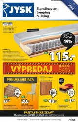 mimoriadná ponuka Jysk mimoriadná ponuka Jysk