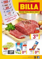 Billa akciový leták Billa akciový leták