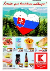 Kaufland leták - sladká výslužka Kaufland leták - sladká výslužka