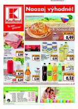 Kaufland mimoriadný leták Kaufland mimoriadný leták