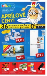 Okay leták - Aprílové ceny Okay leták - Aprílové ceny