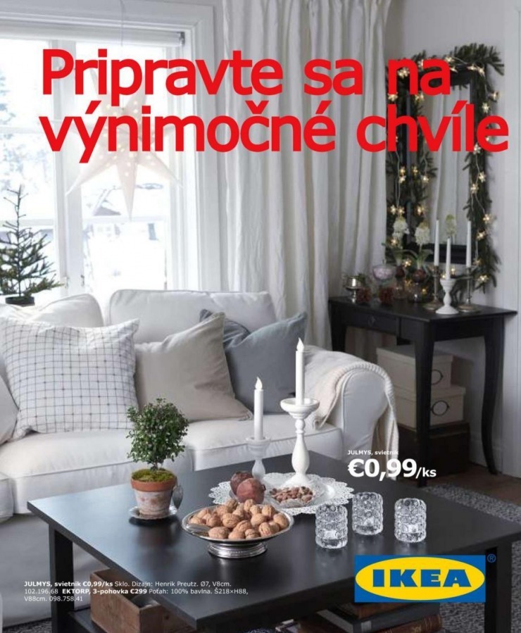 leták Ikea - Vianočná brožúra strana 1 leták Ikea - Vianočná brožúra strana 1