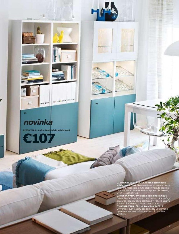 leták Ikea - úložné kombinácie strana 3 leták Ikea - úložné kombinácie strana 3