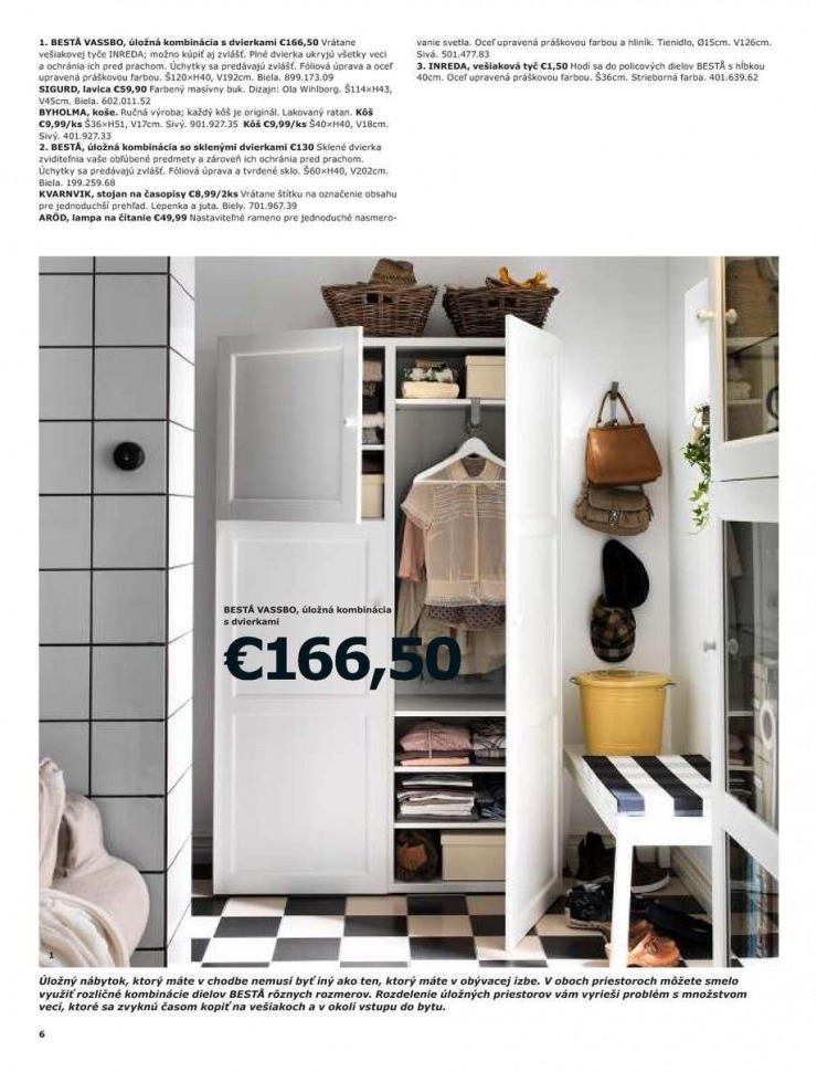 leták Ikea - úložné kombinácie strana 6 leták Ikea - úložné kombinácie strana 6