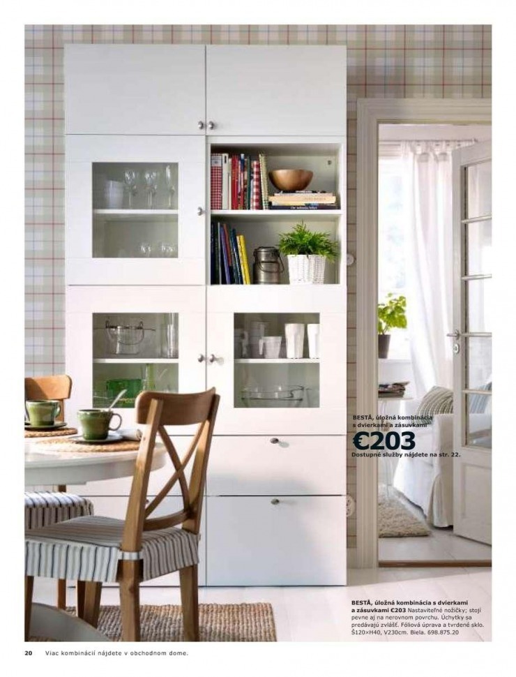 leták Ikea - úložné kombinácie strana 20 leták Ikea - úložné kombinácie strana 20