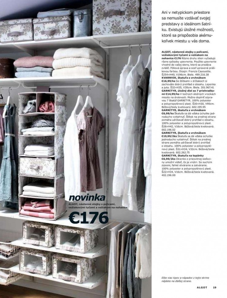 leták Ikea katalog - Skrine strana 19 leták Ikea katalog - Skrine strana 19