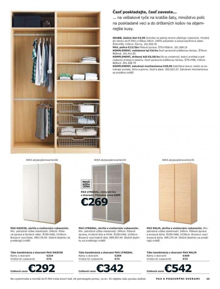 leták Ikea katalog - Skrine strana 25 leták Ikea katalog - Skrine strana 25