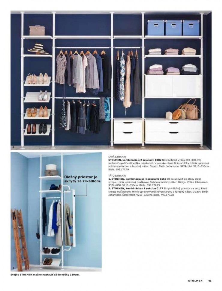 leták Ikea katalog - Skrine strana 41 leták Ikea katalog - Skrine strana 41