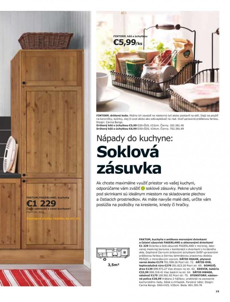 leták Kuchyne a spotrebiče Ikea strana 15 leták Kuchyne a spotrebiče Ikea strana 15
