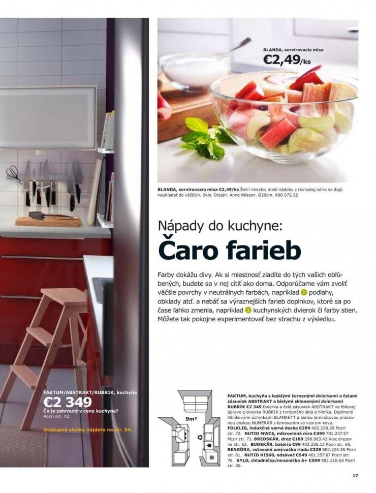 leták Kuchyne a spotrebiče Ikea strana 17 leták Kuchyne a spotrebiče Ikea strana 17