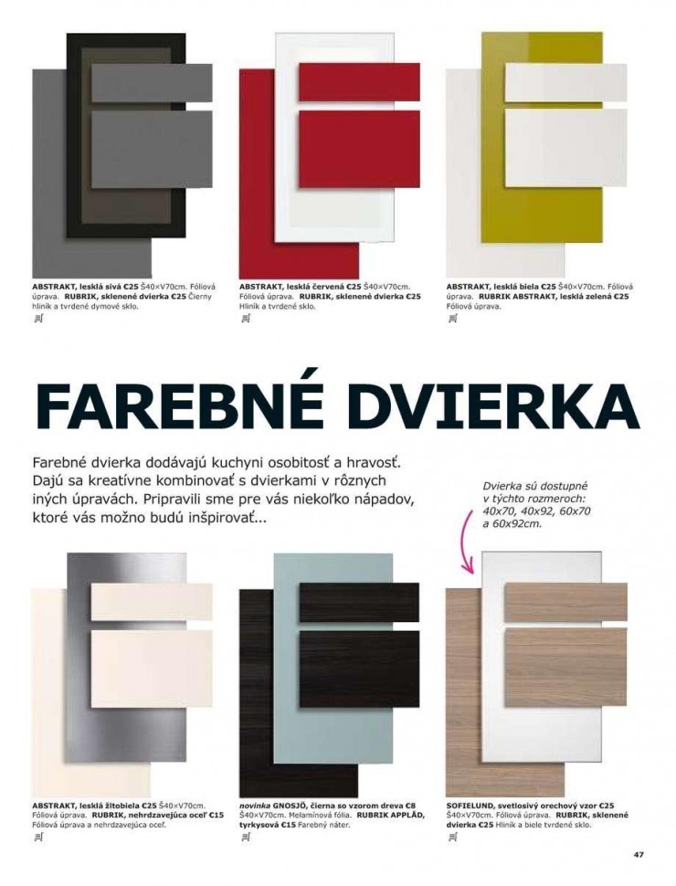 leták Kuchyne a spotrebiče Ikea strana 47 leták Kuchyne a spotrebiče Ikea strana 47