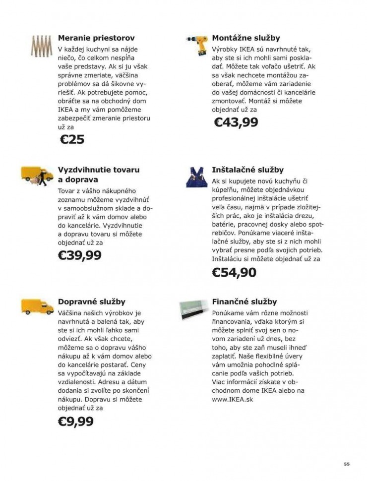 leták Kuchyne a spotrebiče Ikea strana 55 leták Kuchyne a spotrebiče Ikea strana 55