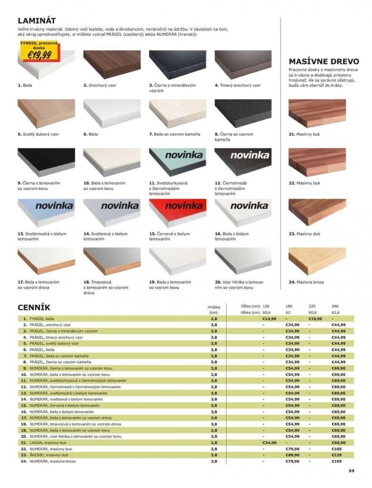 leták Kuchyne a spotrebiče Ikea strana 59 leták Kuchyne a spotrebiče Ikea strana 59