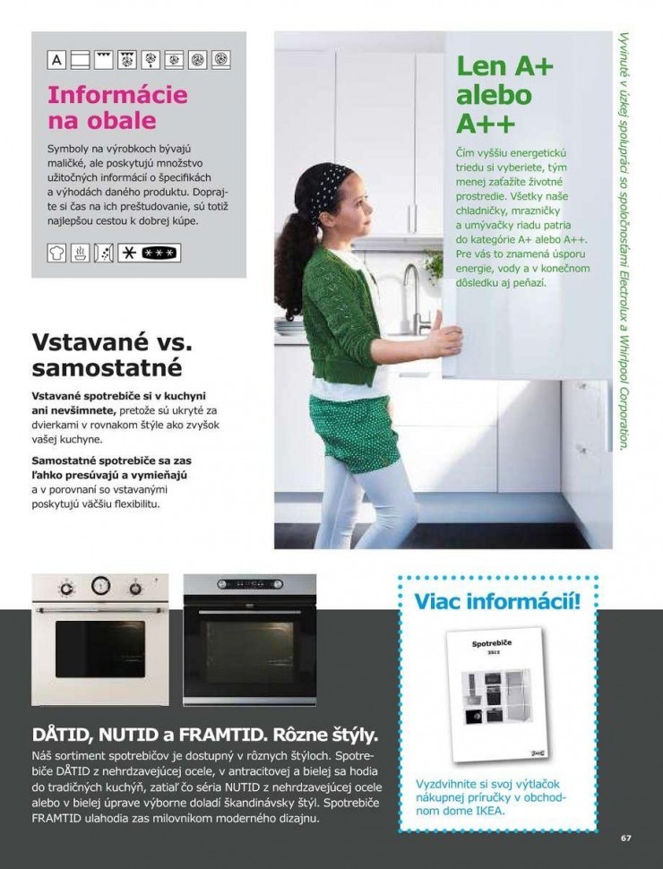 leták Kuchyne a spotrebiče Ikea strana 67 leták Kuchyne a spotrebiče Ikea strana 67