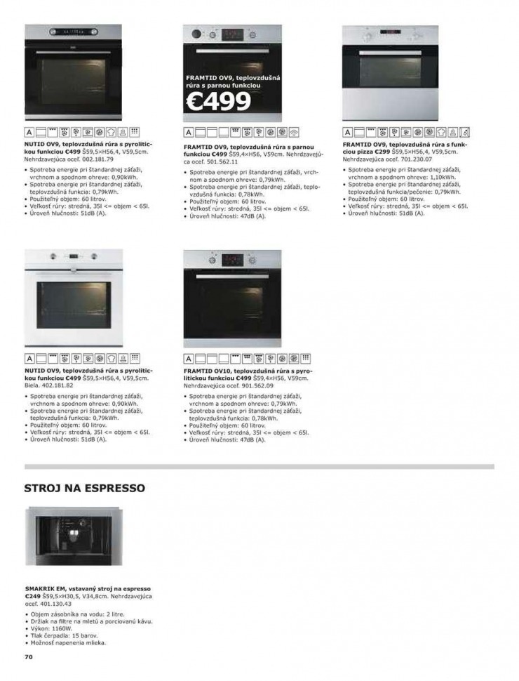 leták Kuchyne a spotrebiče Ikea strana 70 leták Kuchyne a spotrebiče Ikea strana 70