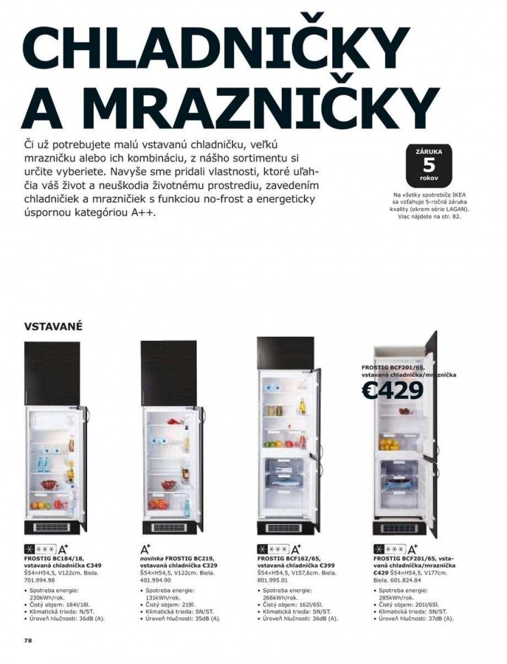leták Kuchyne a spotrebiče Ikea strana 78 leták Kuchyne a spotrebiče Ikea strana 78