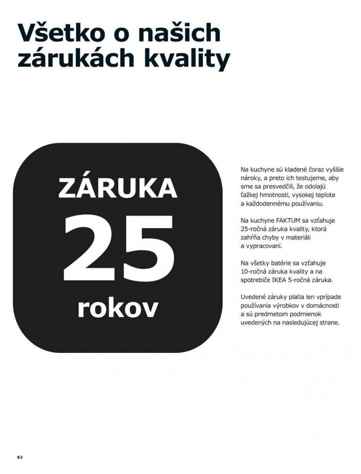 leták Kuchyne a spotrebiče Ikea strana 82 leták Kuchyne a spotrebiče Ikea strana 82