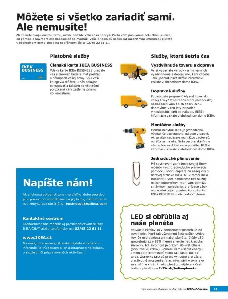 leták Ikea BUSINESS strana 35 leták Ikea BUSINESS strana 35