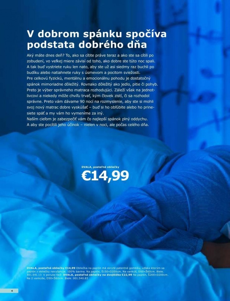 leták Ikea leták-matrace strana 4 leták Ikea leták-matrace strana 4
