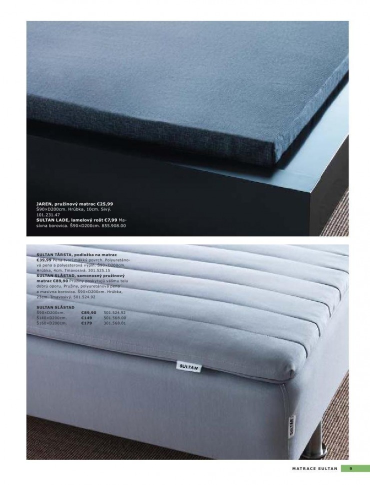 leták Ikea leták-matrace strana 9 leták Ikea leták-matrace strana 9