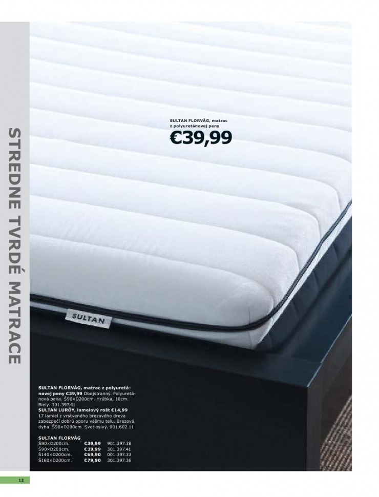 leták Ikea leták-matrace strana 12 leták Ikea leták-matrace strana 12