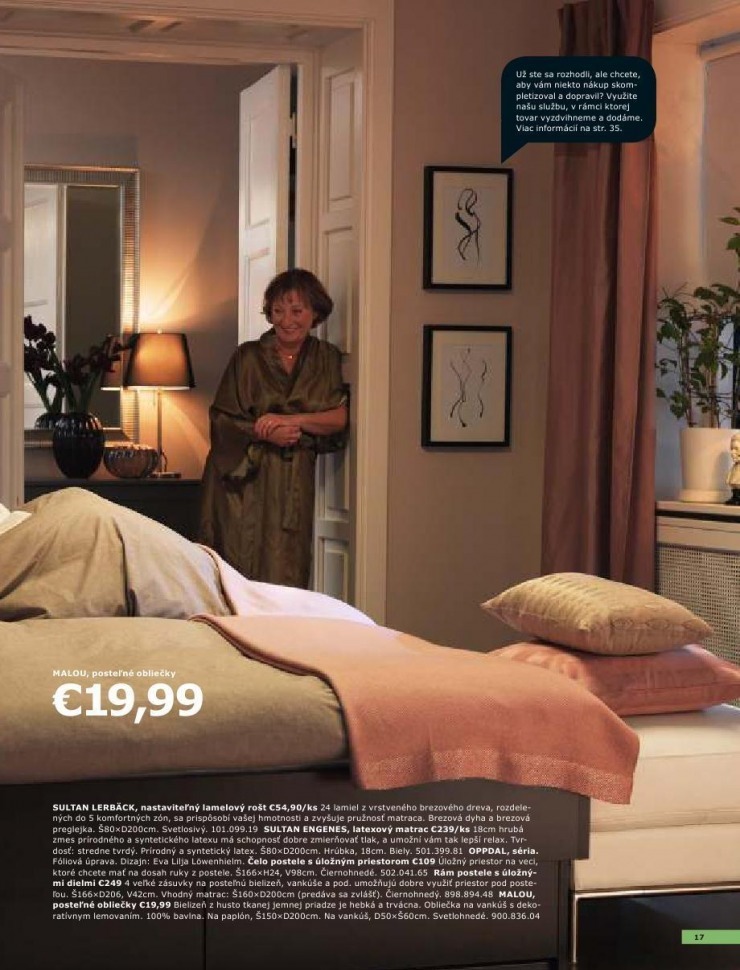 leták Ikea leták-matrace strana 17 leták Ikea leták-matrace strana 17