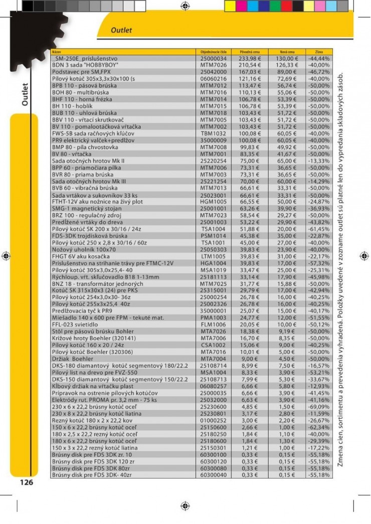 leták Proma katalóg strana 124 leták Proma katalóg strana 124