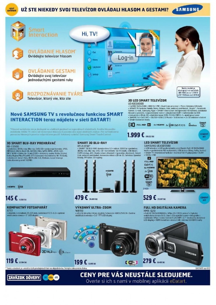 leták Akčný leták Datart strana 2 leták Akčný leták Datart strana 2