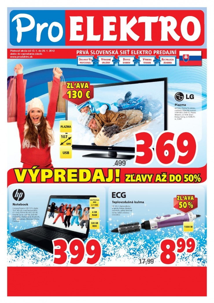 leták ProELEKTRO leták strana 1 leták ProELEKTRO leták strana 1